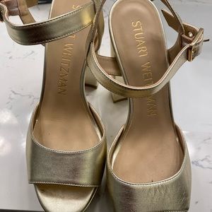 Stuart Weitzman RYDER 95 PLATFORM SANDAL